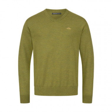 Blaser Merino V-Neck Green